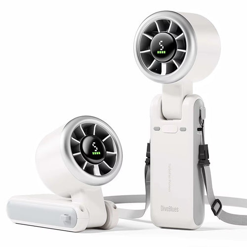 Handy Fan-4000mAh Battery Usb Powerful Digital High Summer Portable Turbo Mini Fan